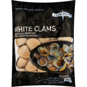 Cape Point Frozen White Clams 500g