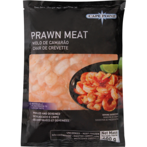 Cape Point Large Frozen Prawn Meat 400g