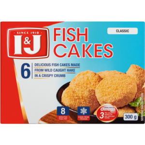 I&J Frozen Fish Cakes 300g