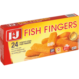 I&J Original Crispy 24 Piece Fish Fingers 600g