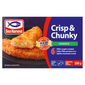 Sea Harvest Crisp & Chunky Haddock Fillet 500g