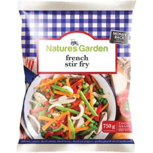 Natures Garden Frozen French Stir Fry 750g