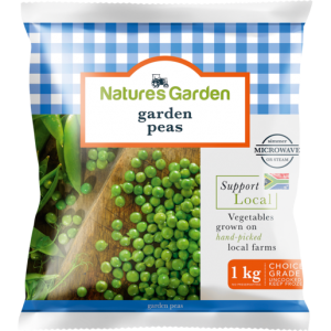 Natures Garden Frozen Garden Peas 1kg