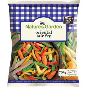 Natures Garden Frozen Oriental Stir Fry 750g