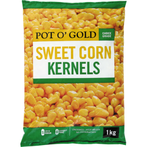 Pot O' Gold Frozen Sweet Corn Kernels 1kg