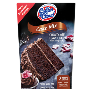 Golden Cloud Chocolate Flavoured Cake Mix With Icing Mix 800g