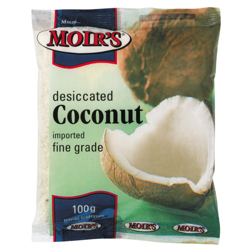 Moir's Fine Grade Desiccated Coconut 100g