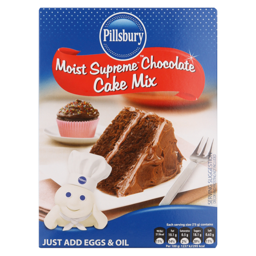 Pillsbury Moist Supreme Chocolate Cake Mix 510g