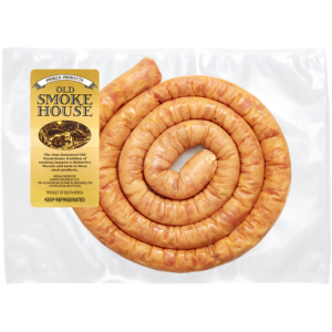 Old Smokehouse Smoked Cheese & Bacon Sausage Per kg