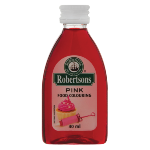 Robertsons Pink Food Colouring 40ml