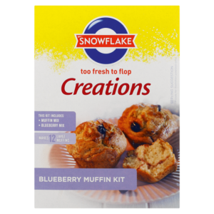 Snowflake Creations Blueberry Muffin Kit 600g