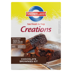 Snowflake Creations Chocolate Brownies Kit 615g