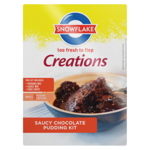 Snowflake Creations Saucy Chocolate Pudding Kit 500g