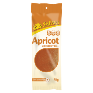 Safari Apricot Mixed Fruit Roll 80g