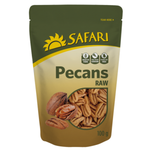 Safari Raw Pecan Nuts 100g