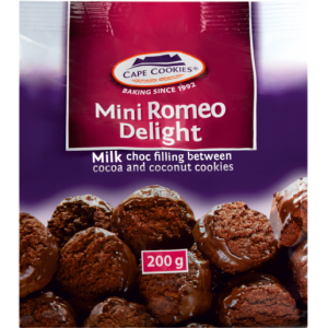 Cape Cookies Mini Romeo Delight Cookies 200g