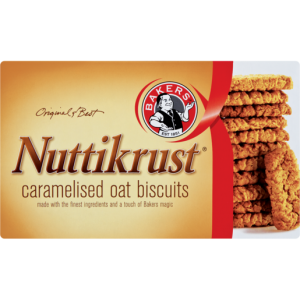 Bakers Nuttikrust Biscuits 200g