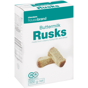 Checkers Housebrand Buttermilk Rusks 500g