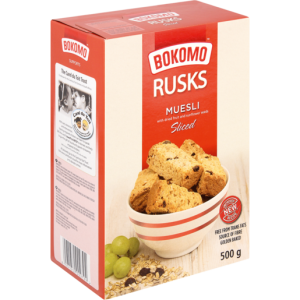 Bokomo Sliced Muesli Rusks 500g