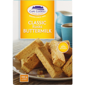 Cape Cookies Classic Buttermilk Rusks 500g