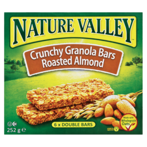 Nature Valley Crunchy Roasted Almond Granola Bar Pack 6 x 42g