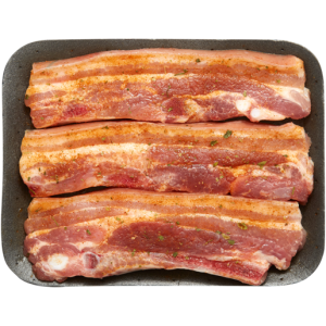 Spiced Pork Rashers Per kg