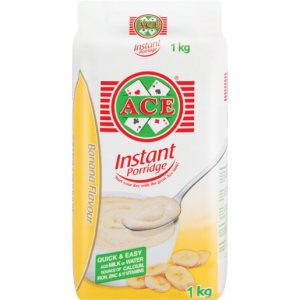 Ace Banana Flavoured Instant Porridge 1kg