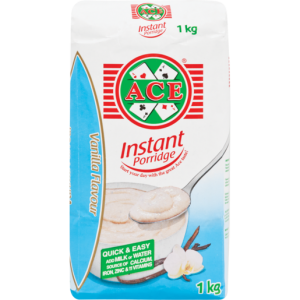 Ace Vanilla Flavoured Instant Porridge 1kg