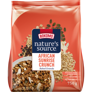 Bokomo Nature's Sources African Sunrise Crunch Baked Granola 750g