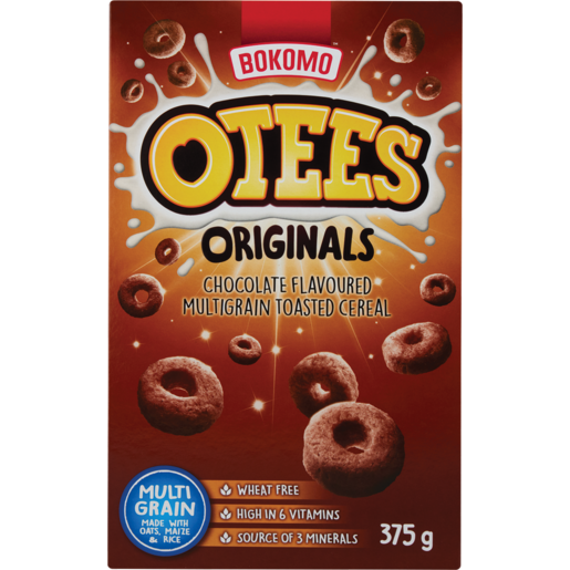 Bokomo Otees Original Chocolate Flavoured Cereal 375g