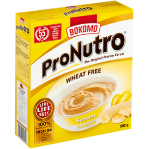 Bokomo ProNutro Wheat Free Banana Cereal 500g