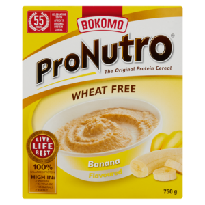 Bokomo ProNutro Wheat Free Banana Flavoured Cereal 750g