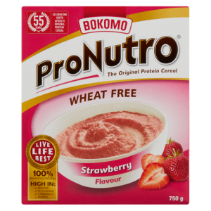 Bokomo ProNutro Wheat Free Strawberry Flavoured Cereal 750g