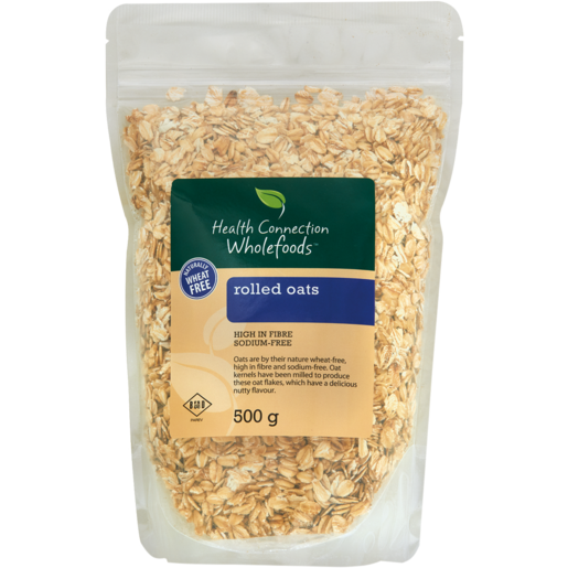 Health Connection Wholefoods Organic Rolled Oats 500g