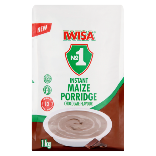 Iwisa Chocolate Flavoured Instant Porridge 1kg