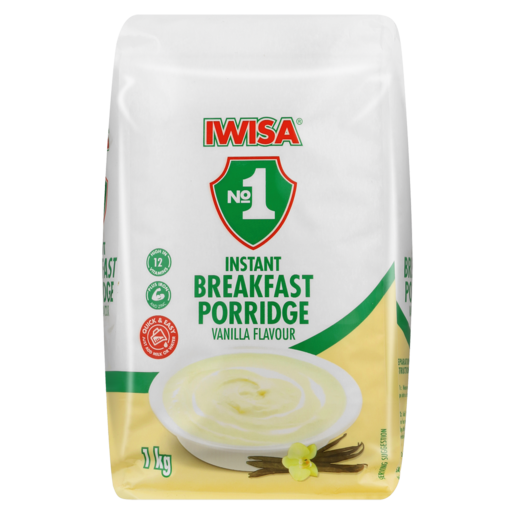 Iwisa Vanilla Flavoured Instant Maize Porridge 1kg