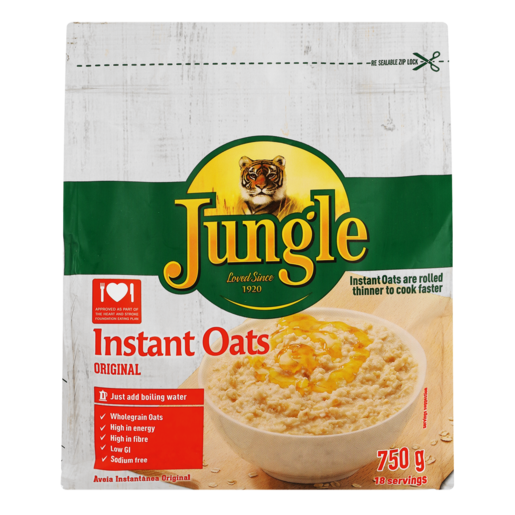 Jungle Oats Original Instant Porridge 750g