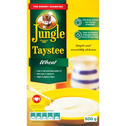 Jungle Taystee Wheat Porridge 500g