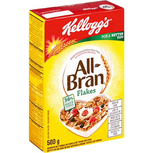 Kellogg's All Bran Flakes Cereal 500g