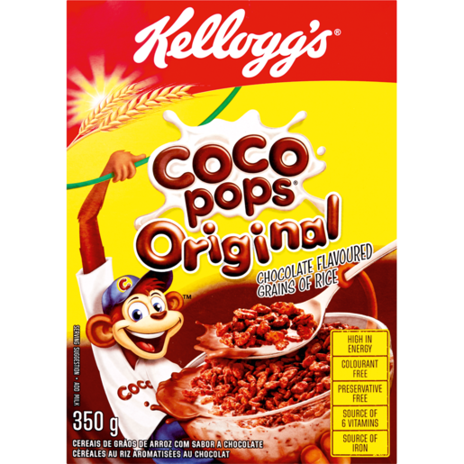 Kellogg's Coco Pops Original Cereal 350g