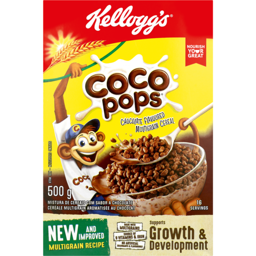 Kellogg's Coco Pops Original Cereal 500g