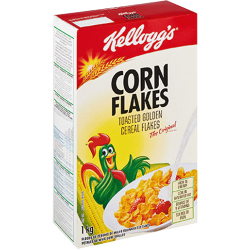 Kellogg's Corn Flakes Cereal 1kg